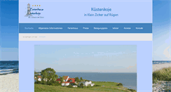 Desktop Screenshot of kuestenkoje.de