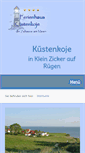 Mobile Screenshot of kuestenkoje.de